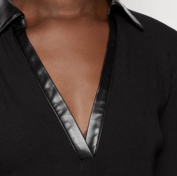 GUESS YASMINE KNIT FITTED DRESS MIDI SIZE SMALL NWT - Picture 6 of 7